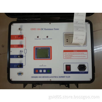 GDZC 40A Transformer Coil DC Current Winding Resistance Tester